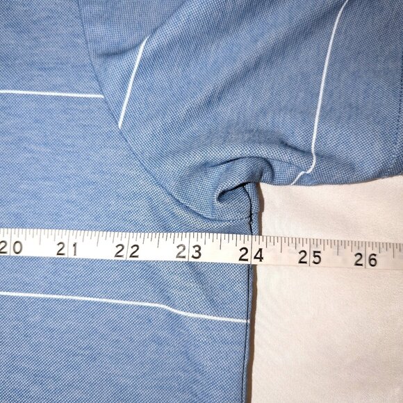 Travis Mathew Men’s | Pima Cotton Blend "Baumen Around" Golf Polo Blue Palm | XL - Picture 12 of 14